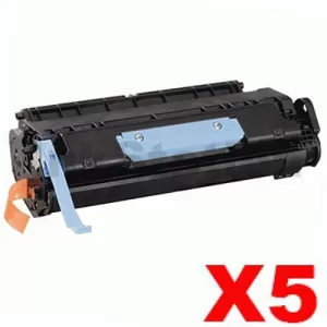 5 x Canon FX-12 Black Compatible Toner Cartridge - 4,500 page