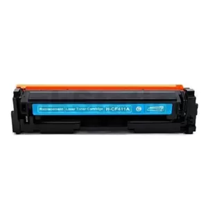 HP 410A (CF411A) Compatible Cyan Toner Cartridge - 2,300 pages