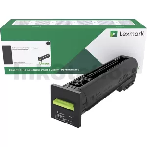 Lexmark 72K6XK0 Genuine CX825 / CX860 / CS820 Black Extra High Yield Return Program Toner Cartridge - 33,000 pages