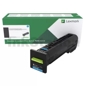 Lexmark 72K6XC0 Genuine CS820 Cyan Extra High Yield Return Program Toner Cartridge - 22,000 pages