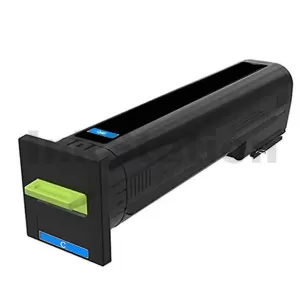 Lexmark 72K6XC0 Compatible CS820 Cyan Extra High Yield Toner Cartridge - 22,000 pages