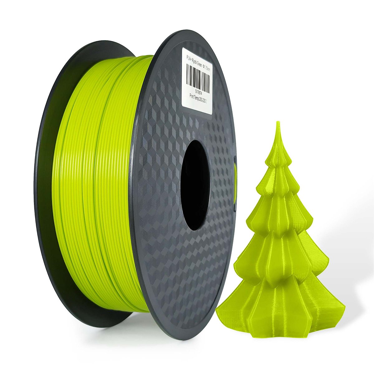 PLA+ 3D Filament 1.75mm Ryobi Green - 1KG/Roll - InkStation