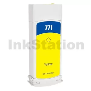 HP 81 Compatible Yellow 680ml Ink Cartridge C4933A