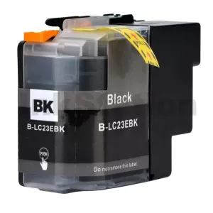 Compatible Brother LC-23EBK Black Ink Cartridge - 2,400 pages