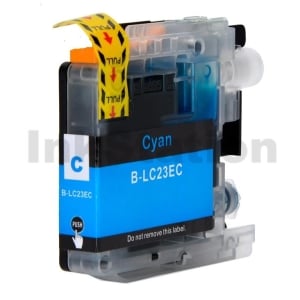 Compatible Brother LC-23EC Cyan Ink Cartridge - 1,200 pages