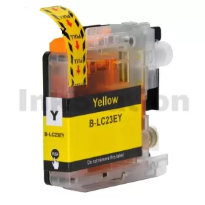 Compatible Brother LC-23EY Yellow Ink Cartridge - 1,200 pages