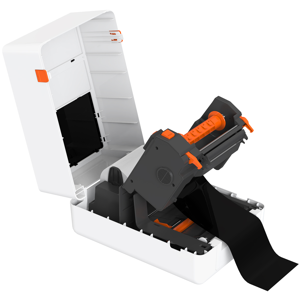 Desktop Thermal Label Printer with USB and LAN Connectivity for