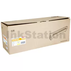 OKI C612 Genuine Yellow Drum Unit (46507309) - last up to 30,000 pages