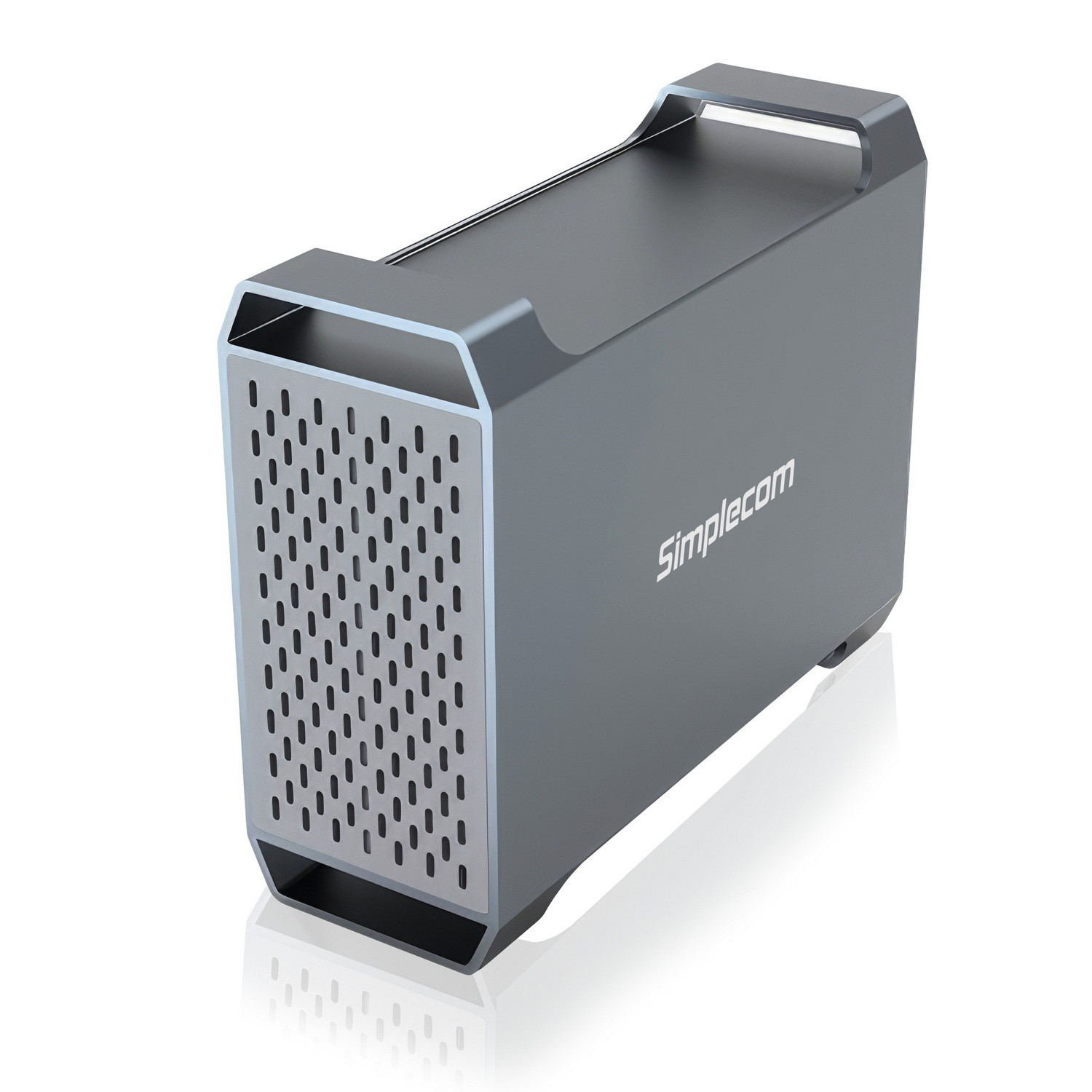 Simplecom SuperSpeed USB Dual Bay 3.5 SATA Hard Drive RAID Enclosure ...