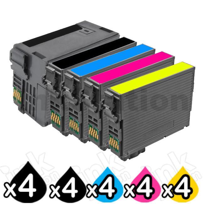 Epson 20 Pack 410xl C13t339192 C13t340492 Compatible High Yield Inkjet Cartridges 4bk4pbk4c 4811