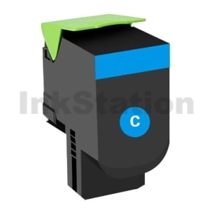 Lexmark (C544X1CG) Compatible C544 / C546 / X544 / X546 Cyan XHY Toner Cartridge - 4,000 pages
