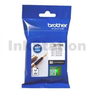 Genuine Brother LC-3317BK Black Ink Cartridge - 550 pages
