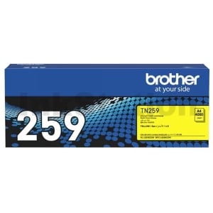 Genuine Brother TN-259Y Yellow Super High Yield Toner Cartridge - 4,000 pages