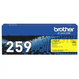 Genuine Brother TN-259Y Yellow Super High Yield Toner Cartridge - 4,000 pages