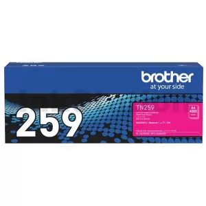 Genuine Brother TN-259M Magenta Super High Yield Toner Cartridge - 4,000 pages