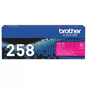Genuine Brother TN-258M Magenta Toner Cartridge - 1,000 pages