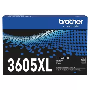 Genuine Brother TN-3605XL High Yield Toner Cartridge - 6,000 pages