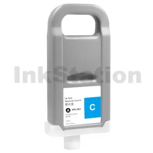 Compatible Canon PFI-701C Cyan Ink Cartridge - 700ML