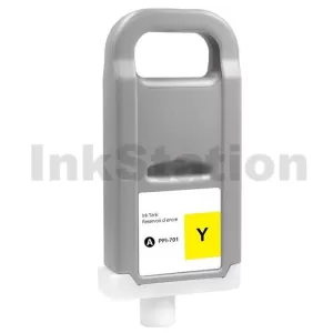 Compatible Canon PFI-701Y Yellow Ink Cartridge - 700ML