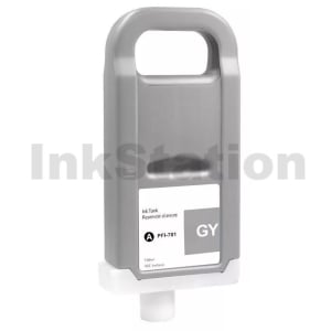 Compatible Canon PFI-701GY Grey Ink Cartridge - 700ML