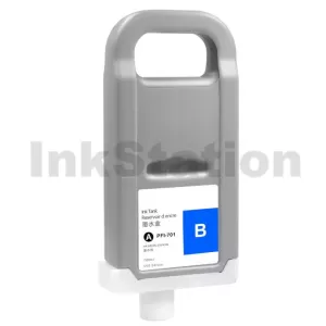 Compatible Canon PFI-701B Blue Ink Cartridge - 700ML