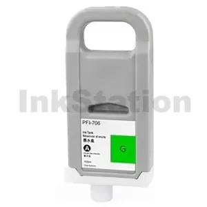 Compatible Canon PFI-706G Green Ink Cartridge - 700ML