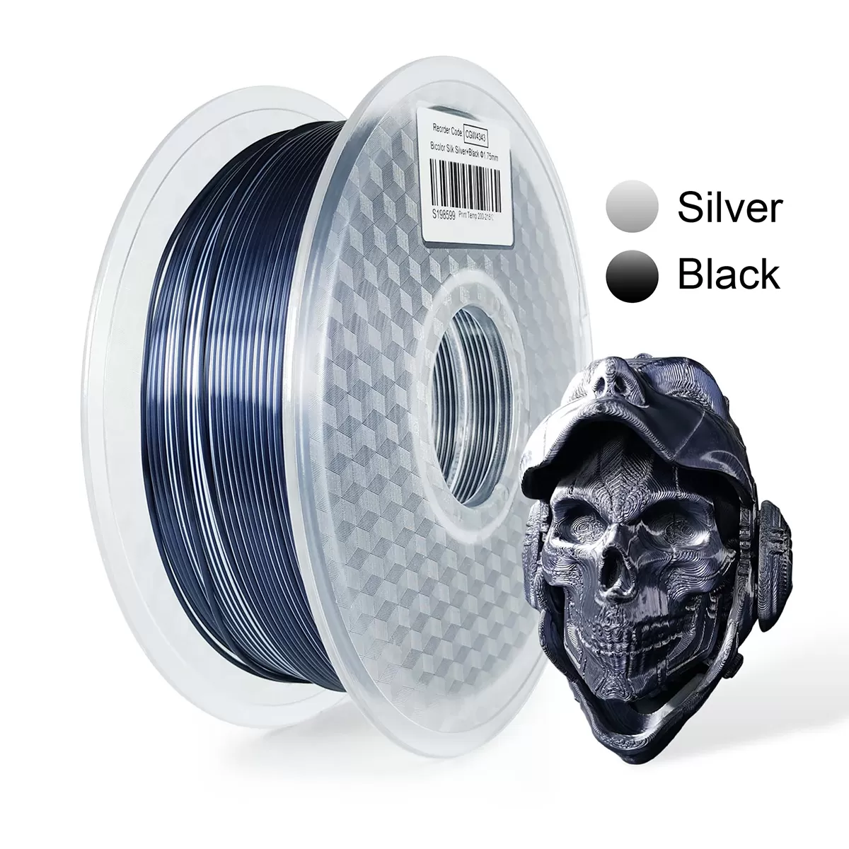Silver & Black