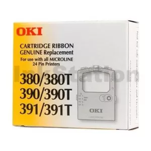 OKI GENUINE Ribbon MICROLINE 380 390E 390T 391E 391T - approx 3M characters (44641601)