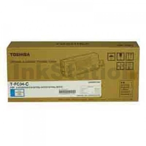 Genuine Toshiba ES347CS, ES407CS Cyan Toner Cartridge TFC34C - 11,500 pages