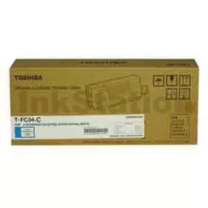 Genuine Toshiba ES347CS, ES407CS Cyan Toner Cartridge TFC34C - 11,500 pages