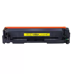 HP CF502A (202A) Compatible Yellow Toner Cartridge - 1,300 Pages