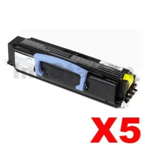 5 x Dell 2230D Compatible Black Toner Cartridge - 3,500 pages