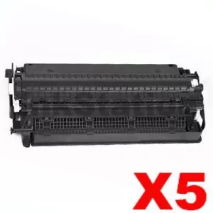5 x Canon  E-30 / E-31 Black Compatible Toner Cartridge - 3,700 pages