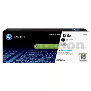1 x HP 138A W1380A Genuine Black Toner Cartridge - 1,500 Pages