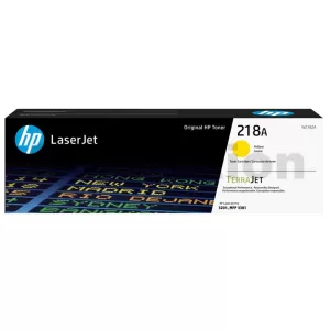 HP 218A W2182A Genuine Yellow Toner Cartridge - 1,200 pages