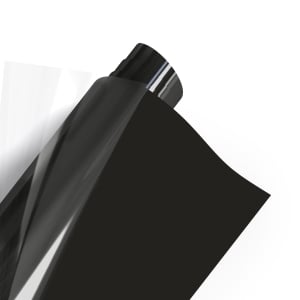 Poli-Tape Poli-Flex Turbo Premium Heat Transfer Vinyl 305mm X 1.22m Black (4902)
