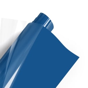 Poli-Tape Poli-Flex Turbo Premium Heat Transfer Vinyl 305mm X 1.22m Classic Blue (4979)