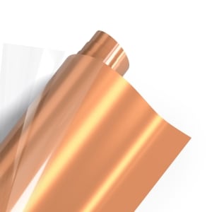 Poli-Tape Poli-Flex Turbo Premium Heat Transfer Vinyl 305mm X 1.22m Rose Gold (4922)
