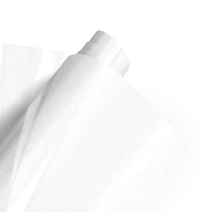 Poli-Tape Poli-Flex Pearl Glitter Premium Heat Transfer Vinyl 305mm X 0.61m White (444)